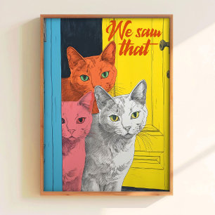 Badkamerkatprint Badkamer Muur Kunst Afdrukbaar Le Poster
