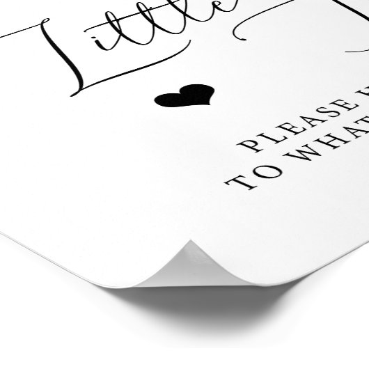 Badkamermand voor bruiloft Help jezelf Poster (Hoek)