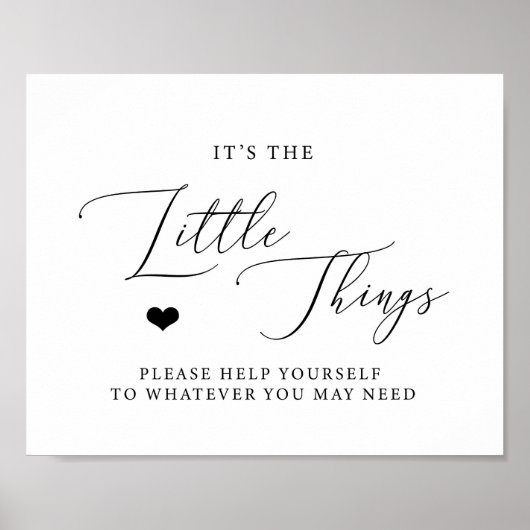 Badkamermand voor bruiloft Help jezelf Poster (Voorkant)