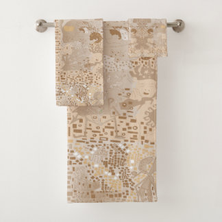 Badkamerset Klimpt Geïnspireerd Rave man Bad Handdoek