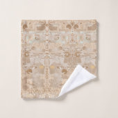 Badkamerset Klimpt Geïnspireerd Rave man Bad Handdoek (Wasdoekje)