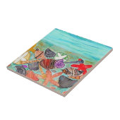 badkamertegel tegeltje (Zijkant)