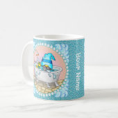 Badkaskabouter  koffiemok (Voorkant links)