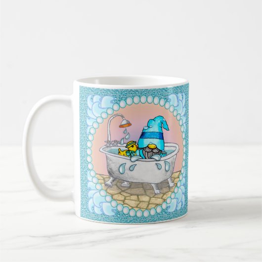 Badkaskabouter  koffiemok (Links)