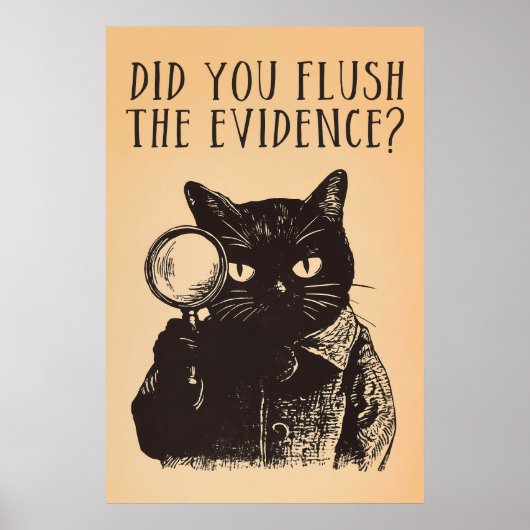 Badkat Detective Poster (Voorkant)