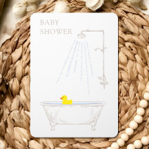 Badkuip Eend Baby shower Geslachtsneutraal