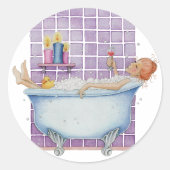 Badkuip Joy Sticker (Voorkant)