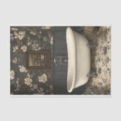 Badkuip met een Uitzichten ontkoppelingspapier Tissuepapier (Voorkant)