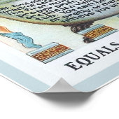 badkuip voor de badkuip Sapolio en Poster (Hoek)