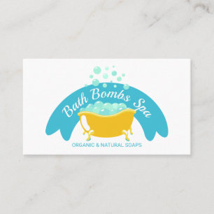 Badkuipen Spa Bubbelshampoo Visitekaartje