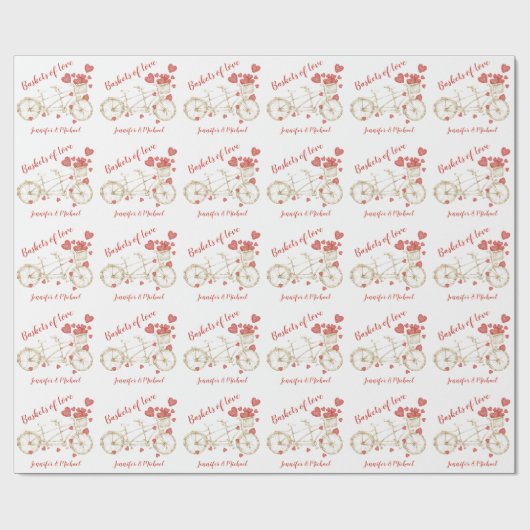  badkuipen van de Liefde Cadeaupapier (Vlak)