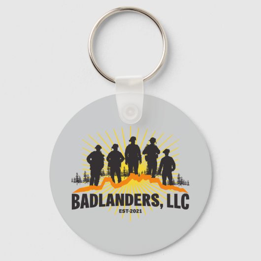 Badlanders LLC Sleutelhanger (Voorkant)