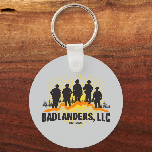 Badlanders LLC Sleutelhanger (Voorkant)