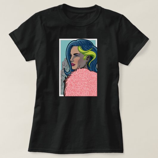 Badlands 10th Anniversary Dames T-shirt (Design voorkant)