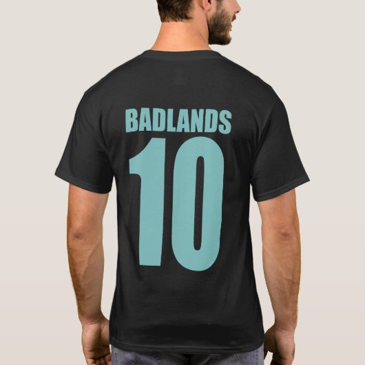 Badlands 10th Anniversary Men's T-shirt (Achterkant)
