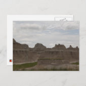 Badlands 1 briefkaart (Voorkant / Achterkant)