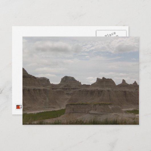 Badlands 1 briefkaart (Voorkant / Achterkant)
