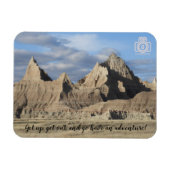 Badlands Avontuurmagneet Magneet (Horizontaal)