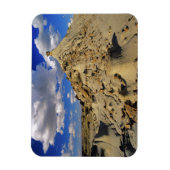 Badlands bij Dinosaur Provincial Park in Alberta, Magneet (Verticaal)