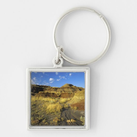 Badlands bij Dinosaur Provincial Park in Alberta, Sleutelhanger (Voorkant)
