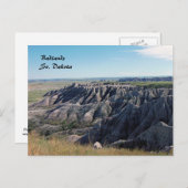 Badlands Briefkaart (Voorkant / Achterkant)