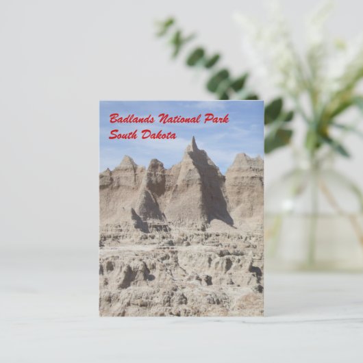 Badlands Briefkaart (Staand voorkant)