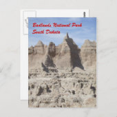 Badlands Briefkaart (Voorkant / Achterkant)