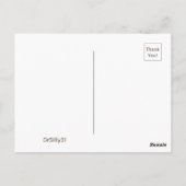 Badlands Briefkaart (Achterkant)