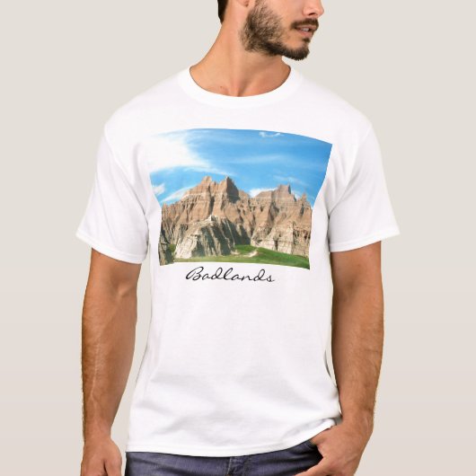 Badlands Buttes T-shirt (Voorkant)