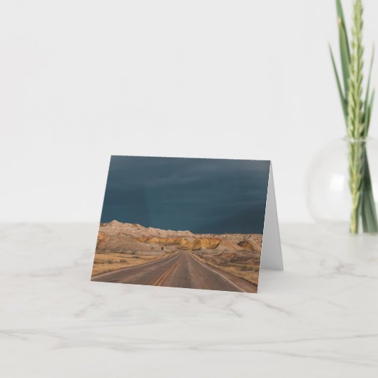 Badlands - Dankkaart Bedankkaart (Voorkant)