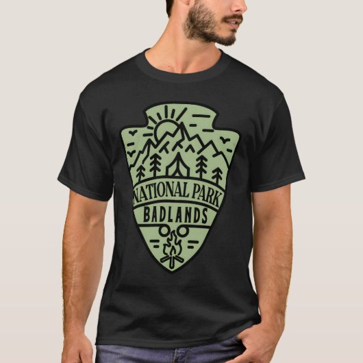 Badlands - De Eindeloze Horizon T-shirt (Voorkant)