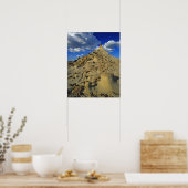 Badlands-formaties bij Dinosaur Provincial Park 5 Poster (Keuken)