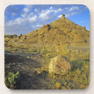Badlands-formaties in Dinosaur Provincial Park Drankjes Onderzetter