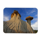 Badlands formaties in het Makoshika State Park in Magneet (Horizontaal)