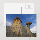 Badlands-formaties in Makoshika State Park in Briefkaart (Voorkant / Achterkant)
