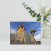 Badlands-formaties in Makoshika State Park in Briefkaart (Staand voorkant)