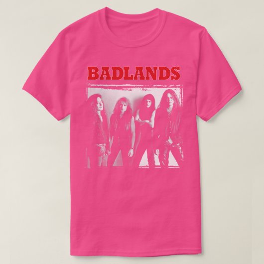 Badlands Heavy Metal T-shirt (Design voorkant)