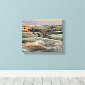 Badlands Hills Canvas Afdruk (Insitu (Houten vloer))