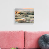 Badlands Hills Canvas Afdruk (Insitu (Woonkamer))