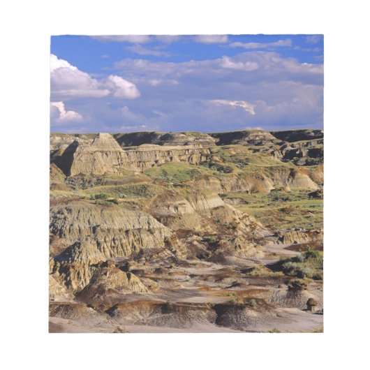 Badlands in Dinosaur Provincial Park in Alberta, 2 Notitieblok (Voorkant)