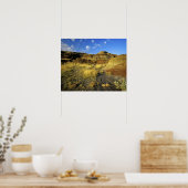 Badlands in Dinosaur Provincial Park in Alberta, Poster (Keuken)