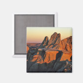 Badlands in het Nationaal Park Theodore Roosevelt Magneet (Voorkant / Achterkant)