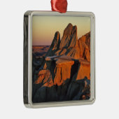 Badlands in het Nationaal Park Theodore Roosevelt Metalen Ornament (Rechts)
