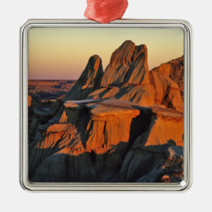 Badlands in het Nationaal Park Theodore Roosevelt Metalen Ornament
