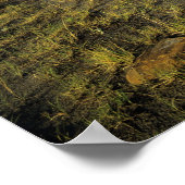 Badlands in het provinciepark Dinosaur in Alberta, Poster (Hoek)