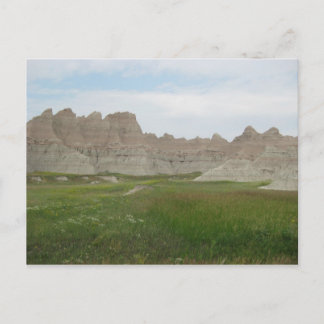 Badlands in South Dakota Briefkaart