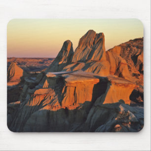 Badlands in Theodore Roosevelt National Park Muismat