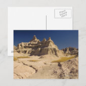 Badlands in Zuid-Dakota Briefkaart (Voorkant / Achterkant)