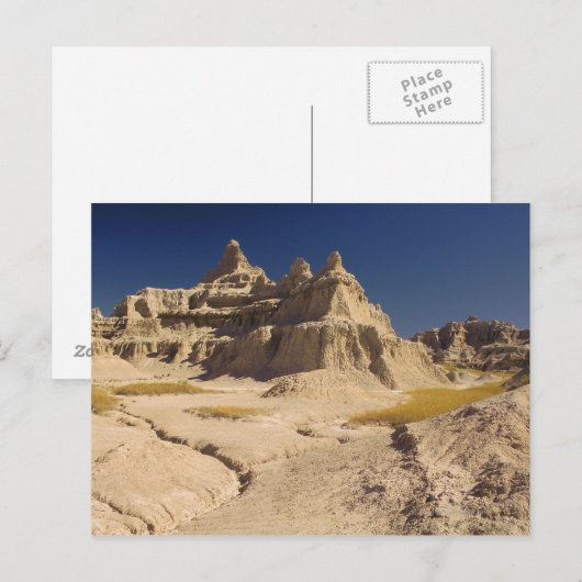 Badlands in Zuid-Dakota Briefkaart (Voorkant / Achterkant)