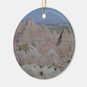 Badlands kerstboomversiering keramisch ornament (Links)